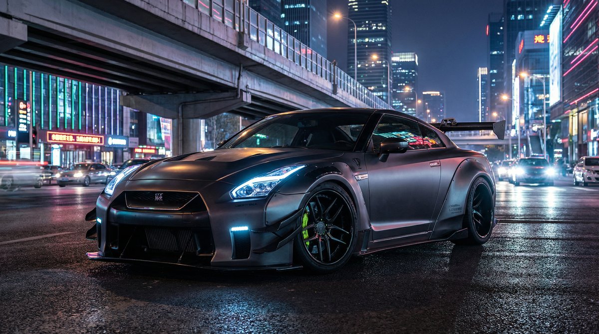 麻豆汽车解说视频 - GT-R宽体改装