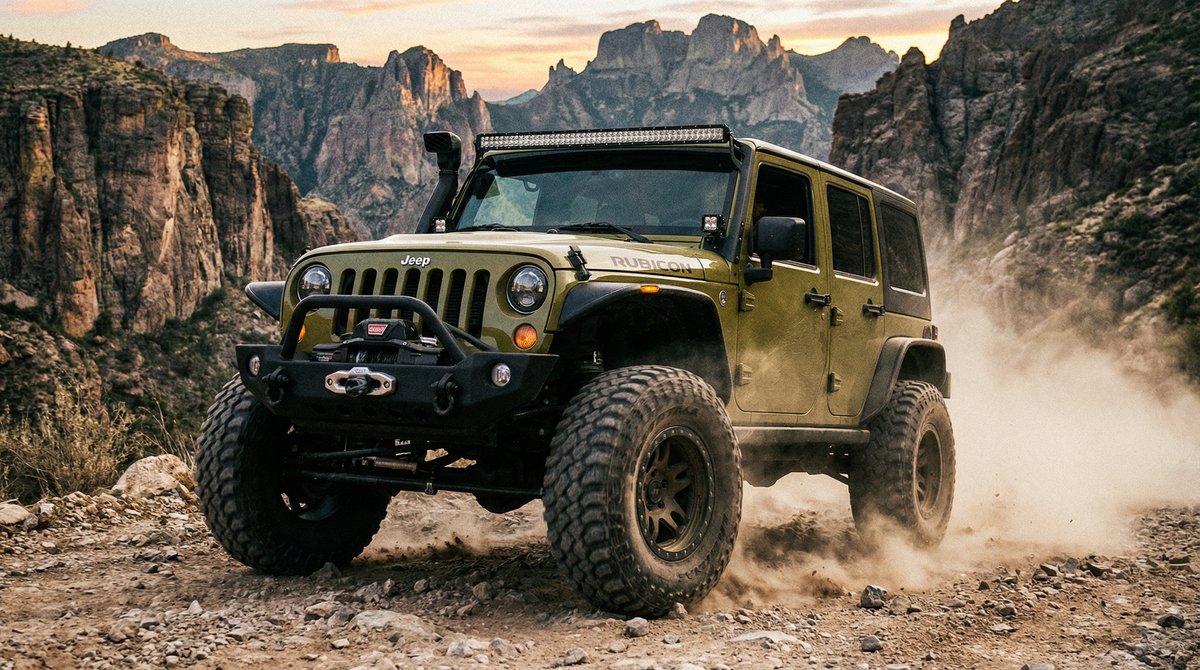 麻豆越野车视频 - 牧马人改装